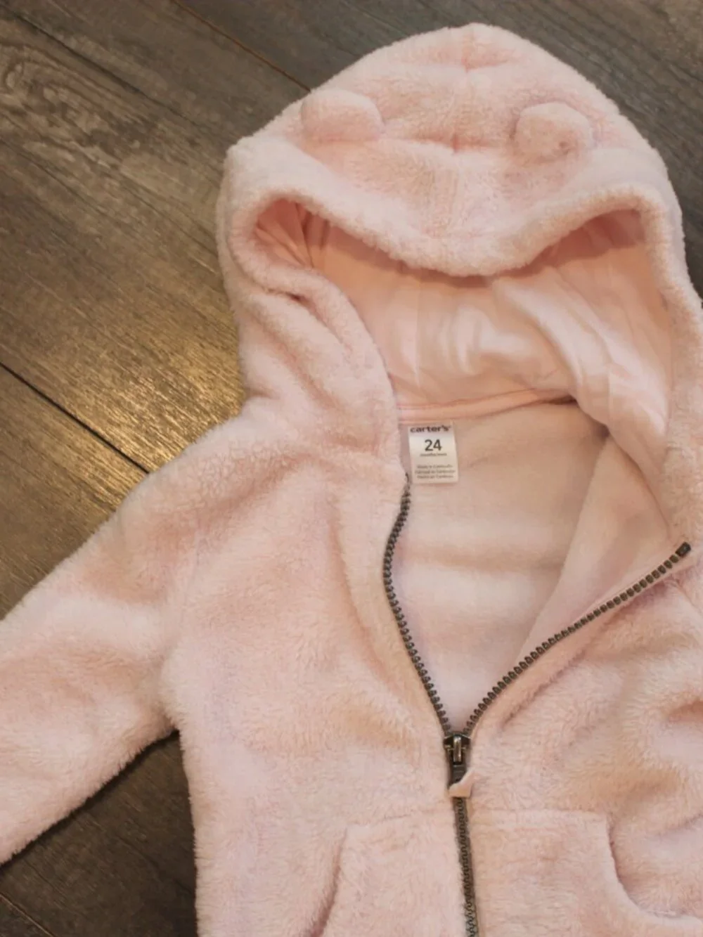 Carter's 24M fuzzy jacket